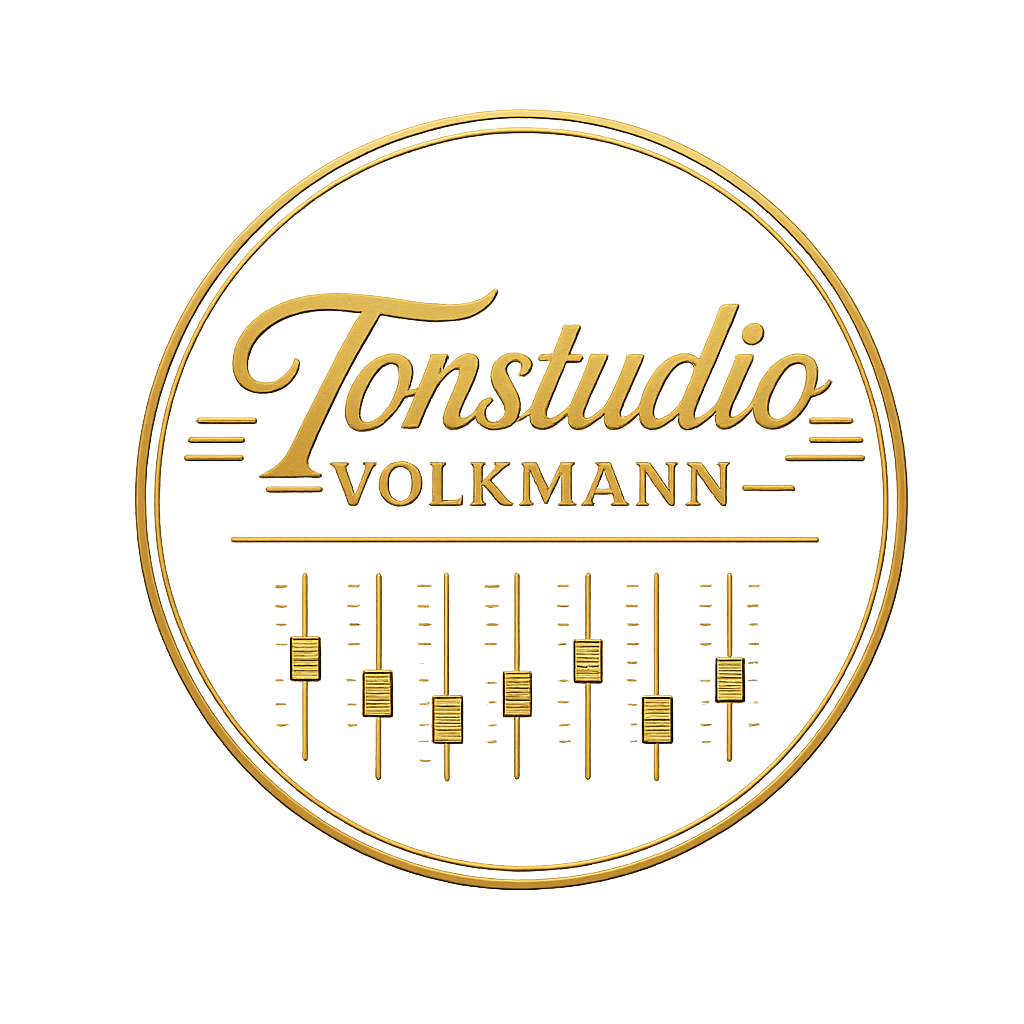 Zeigt das logo des Tonstudio Volkmann in Hannover