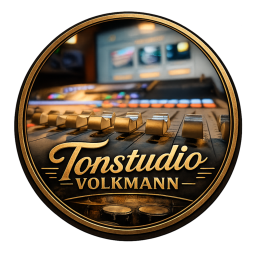 Zeigt das logo des Tonstudio Volkmann