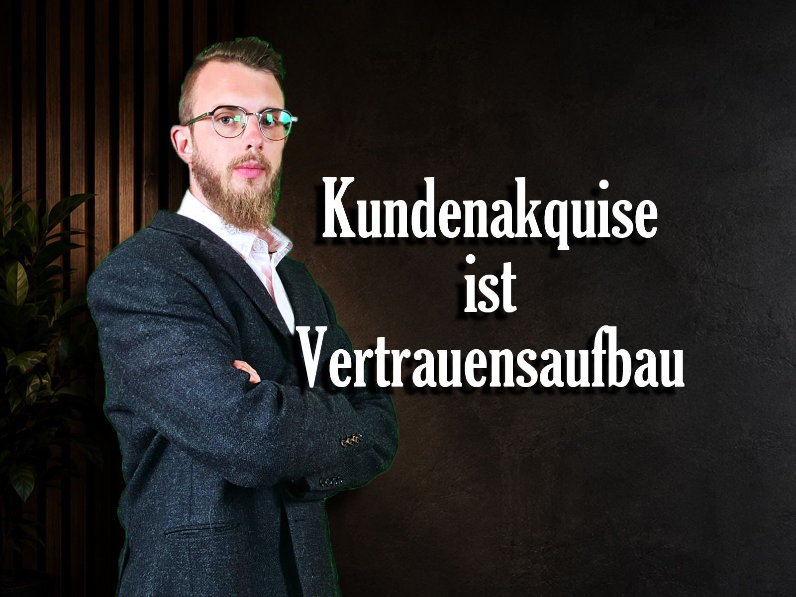Kundenakquise ist Vertrauensaufbau